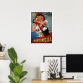 POSTER BATAILLE POUR FLEURS FESTIVAL 1957 (Bureau à domicile)