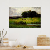 Poster Bataille près du ruisseau - Edward Mitchell Banist (Cuisine)