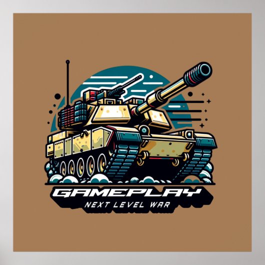 Poster Batailles blindées : Jeux de niveau supérieur (Devant)