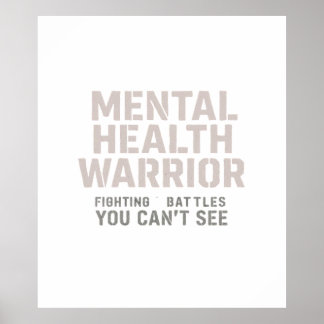 Poster Batailles invisibles, Force intérieure