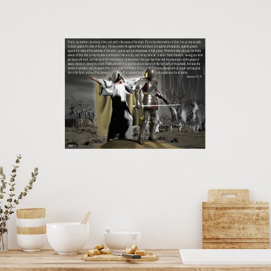 Poster Batailles spirituelles (Cuisine)