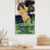 Poster Bataillon italien Roma 1907 (Cuisine)