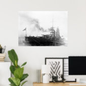 Poster Bataillon japonais Nagato (Bureau à domicile)