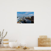 Poster Bataillon USS Wisconsin BB-64 Harbour View, 19x13 (Cuisine)