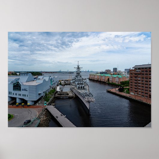 Poster Bataillon USS Wisconsin "Whisky" (Devant)
