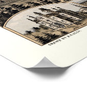 Poster Batavia, IL Carte panoramique - 1869 (Coin)