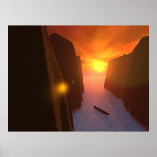 Poster Bateau (Devant)