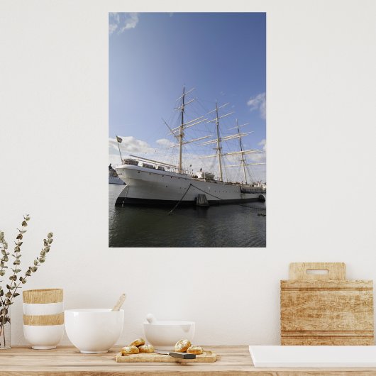 Poster Bateau (Cuisine)