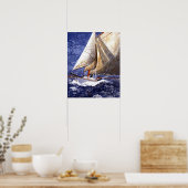 Poster Bateau (Cuisine)