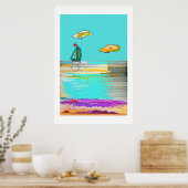 Poster Bateau (Cuisine)