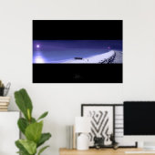 Poster Bateau (Bureau à domicile)