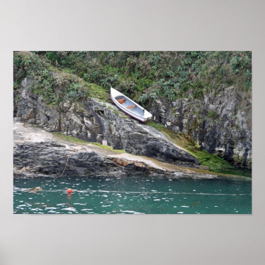 Poster Bateau à Cornwall (Devant)
