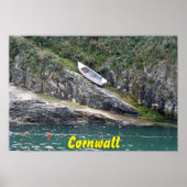 Poster Bateau à Cornwall (Devant)
