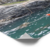 Poster Bateau à Cornwall (Coin)