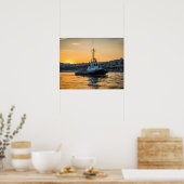 Poster Bateau à moteur (Cuisine)