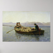 Poster Bateau à rames, 1863 (Devant)