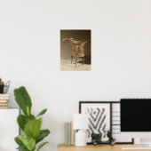 Poster Bateau à trois pattes pour le chauffage du vin (Bureau à domicile)