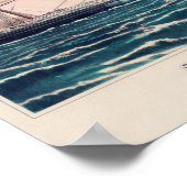 Poster Bateau à vapeur Victoria de la ligne d'Ancres, 187 (Coin)