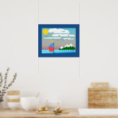 Poster (Bateau à voile) (Cuisine)