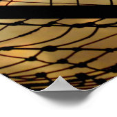 Poster Bateau à voile mât de yacht à soleil arrière - pla (Coin)