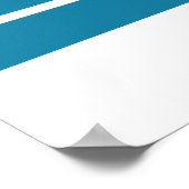 Poster Bateau à voile rétro 80s les années 70 Style Batea (Coin)