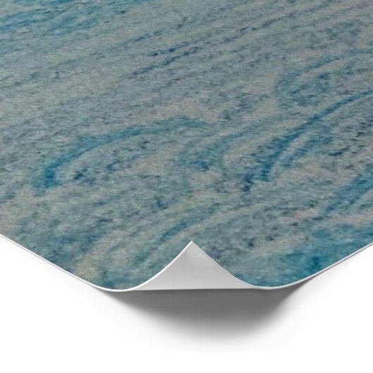 Poster Bateau à voile rouge (Coin)