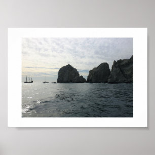 Poster Bateau à voile sur la mer Mexique Photographie cou