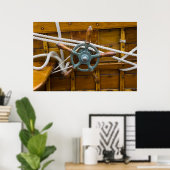 Poster Bateau antique en bois (Bureau à domicile)