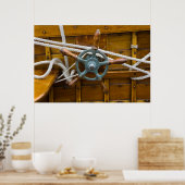 Poster Bateau antique en bois (Cuisine)