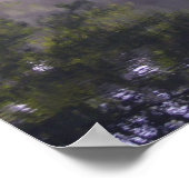 Poster Bateau au coucher du soleil sur la rivière Imprime (Coin)