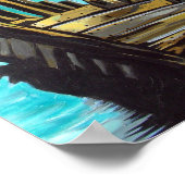 Poster Bateau au soleil (Coin)