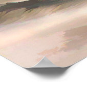 Poster Bateau avant la tempête océanique (Coin)