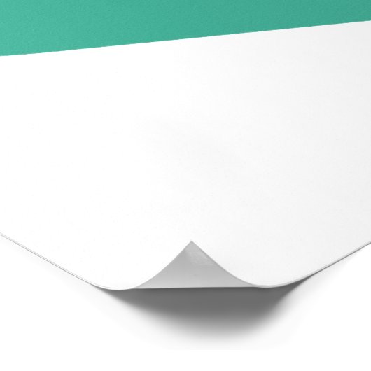 Poster Bateau bleu (Coin)