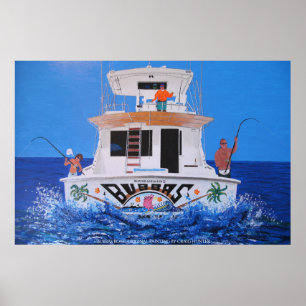Poster Bateau Bubbas