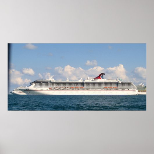 Poster Bateau Carnival MIracle (Devant)