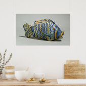 Poster Bateau cosmétique sous forme de poisson (Cuisine)