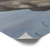 Poster bateau crevettier par Nancy Hellams (Coin)