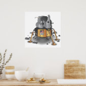 Poster Bateau d'atterrissage (Cuisine)