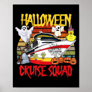 Poster Bateau de chasse aux canards en caoutchouc de la c