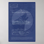 Poster Bateau de combat des opérations spéciales de la ma (Devant)