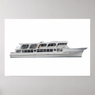Poster Bateau de croisière