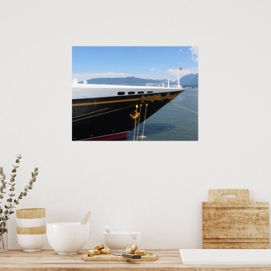 Poster Bateau de croisière (Cuisine)