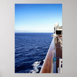 Poster Bateau de croisière