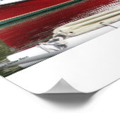 Poster Bateau de homard du Maine (Coin)