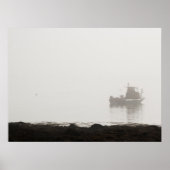 Poster Bateau de homard, Maine (Devant)
