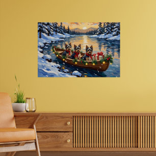 Poster Bateau de Noël Havanais Fêtes