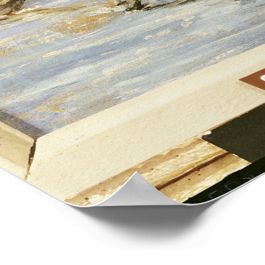 Poster Bateau de pêche, 1881 (Coin)