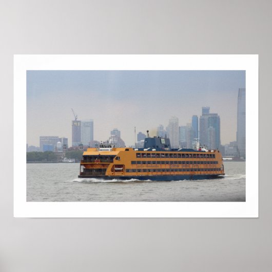 Poster Bateau de Staten Island (Devant)