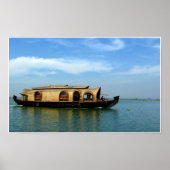 Poster Bateau domestique en Inde (Devant)