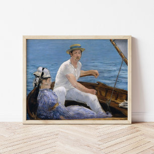 Poster Bateau   Édouard Manet